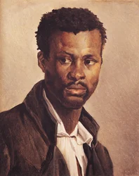 Ritratto di un uomo nero, 1823-24
